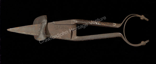 Historic hand sheep shears